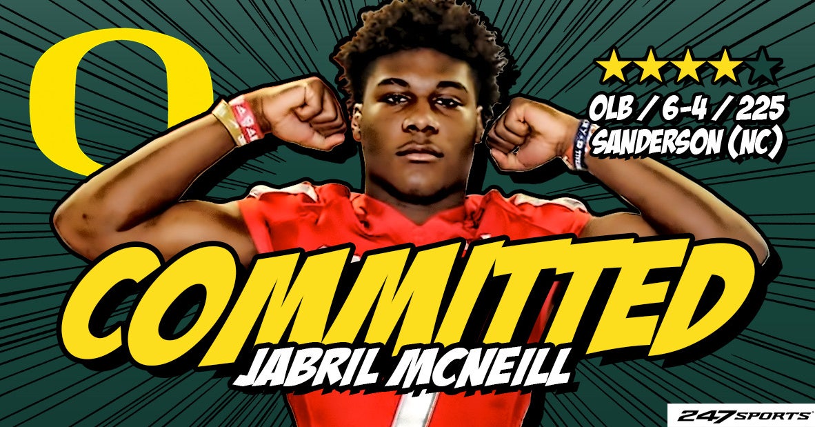 Top247 LB Jabril McNeill commits to Oregon Ducks
