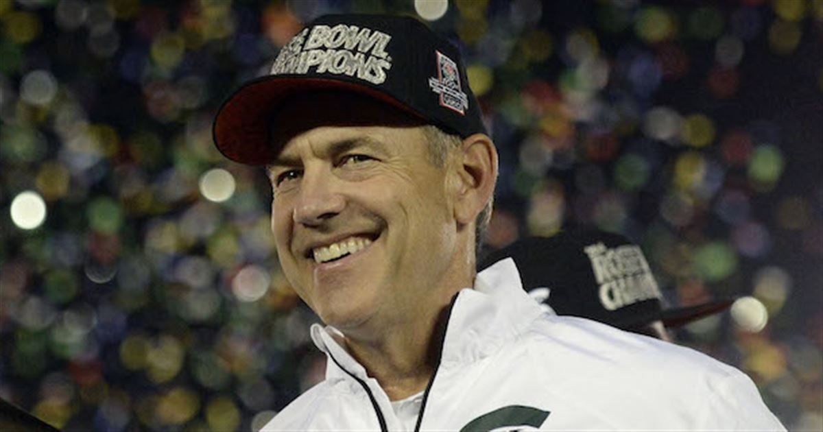 Dantonio ranked No. 5 coach in the nation by Sporting News