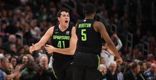 Michigan State Basketball Trounces Oakland In Detroit