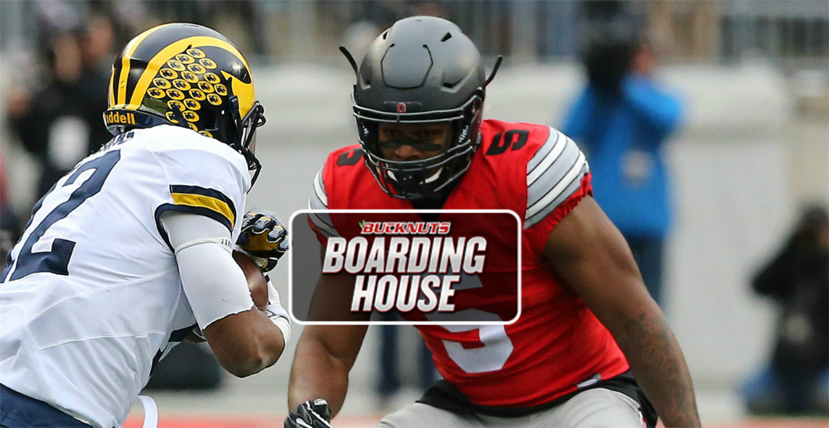 The Ohio State University Signed Raekwon McMillan (Red Jersey) Vs. Michigan  8x10