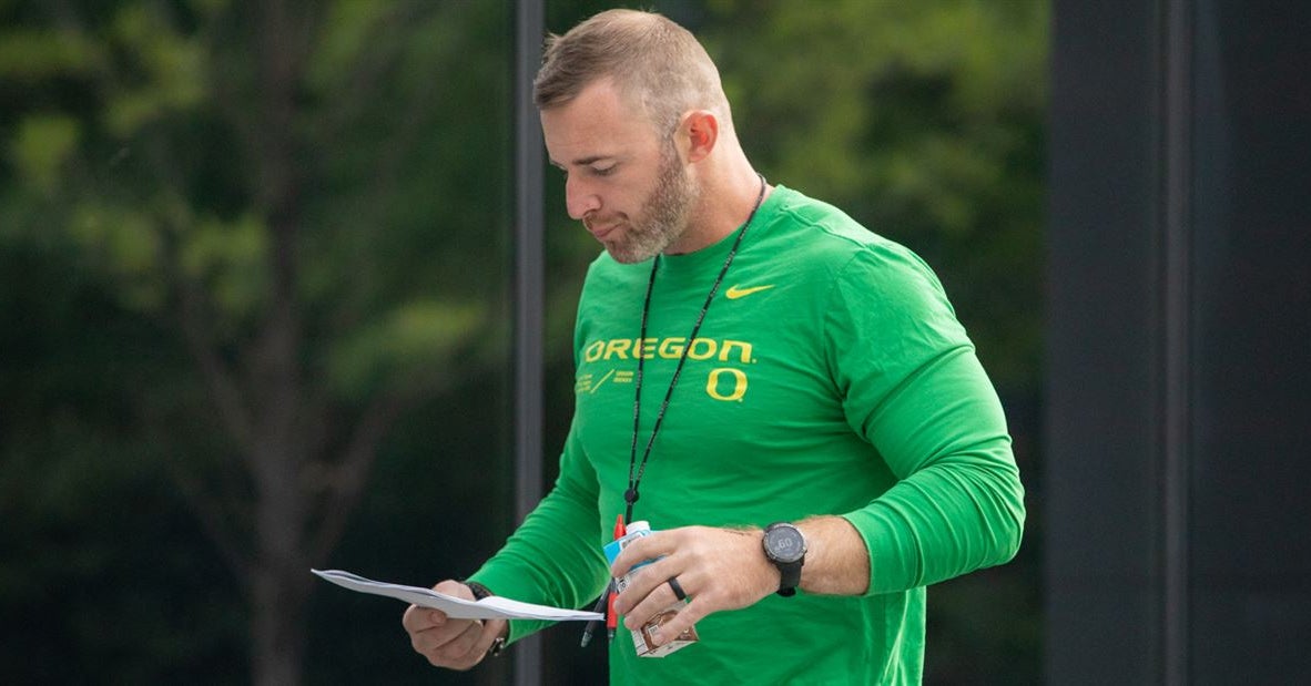 Everything Oregon OC Drew Mehringer said as Ducks move closer to season opener