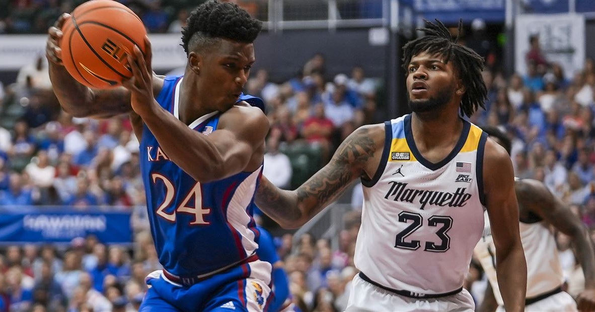 Quick recap: Kansas falls to Marquette in the Maui Invitational