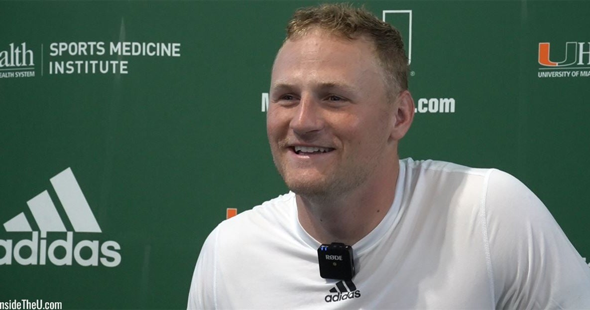 VIDEO Tyler Van Dyke, Will Mallory and Akheem Mesidor after practice