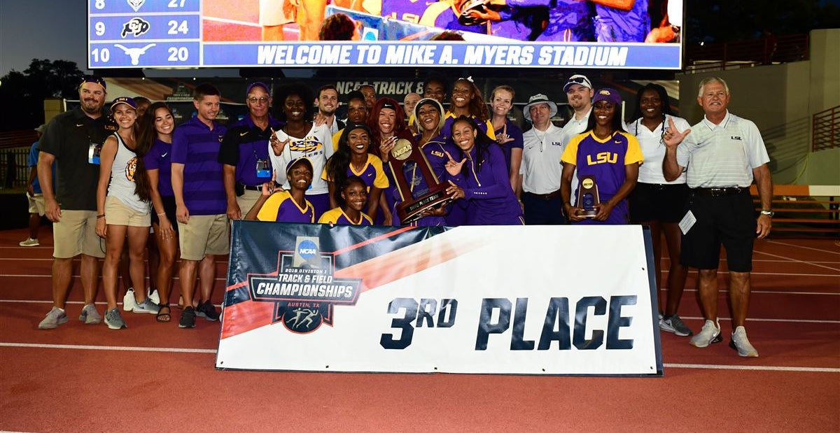 LSU track and field lands Top 3 finish at NCAA Championships