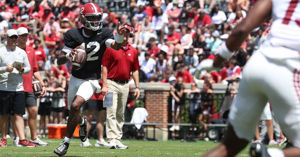 Alabama post-spring depth chart: offense