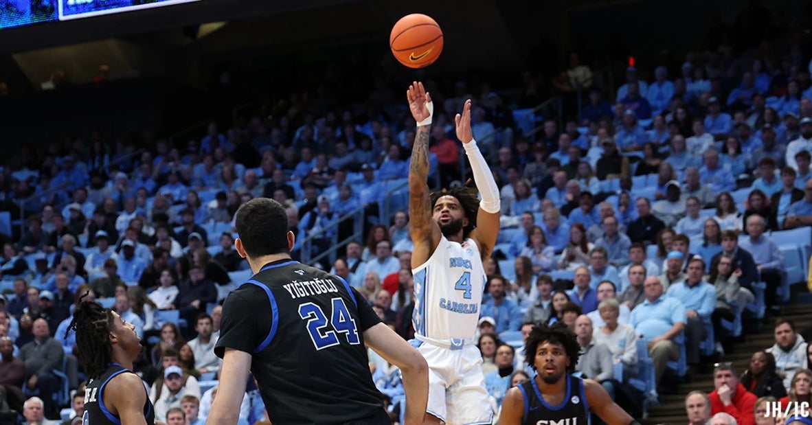 RJ Davis Makes Shots Before Taking Shot Late