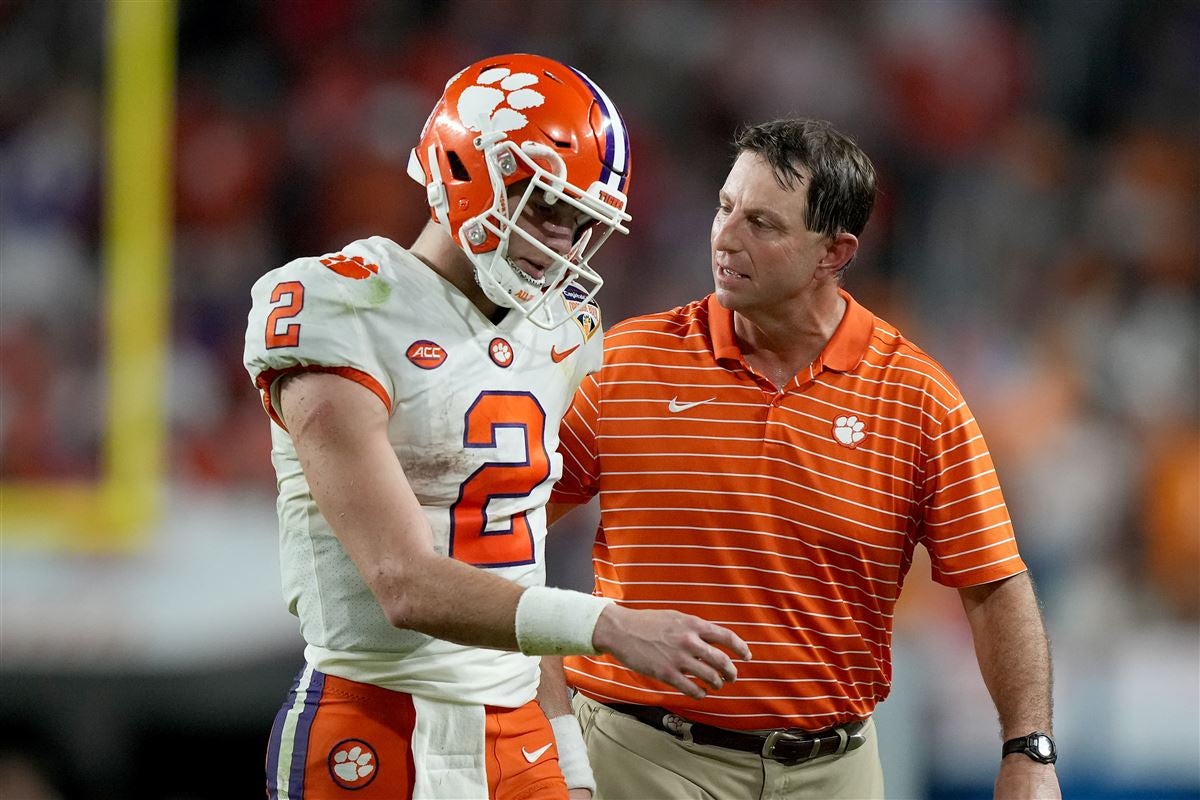 Dabo Swinney names DJ Uiagalelei as Clemson football starting QB over Cade  Klubnik, but there's a catch