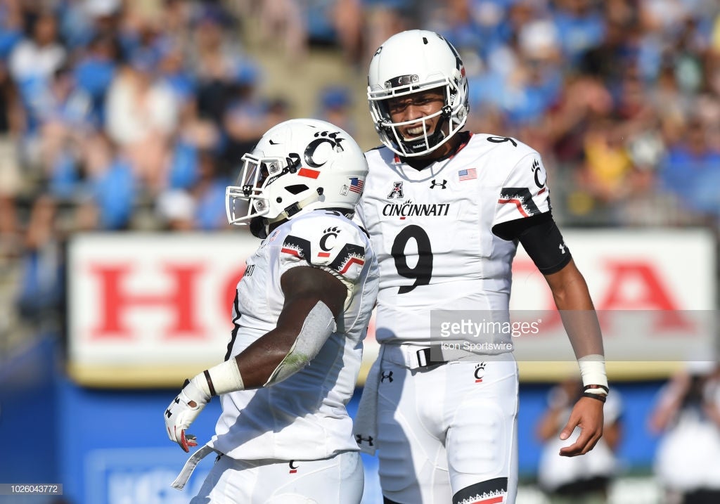 Coby Bryant Takes NFL Forced Fumbles Lead; Myjai Sanders Notches First  Career Sack - All Bearcats