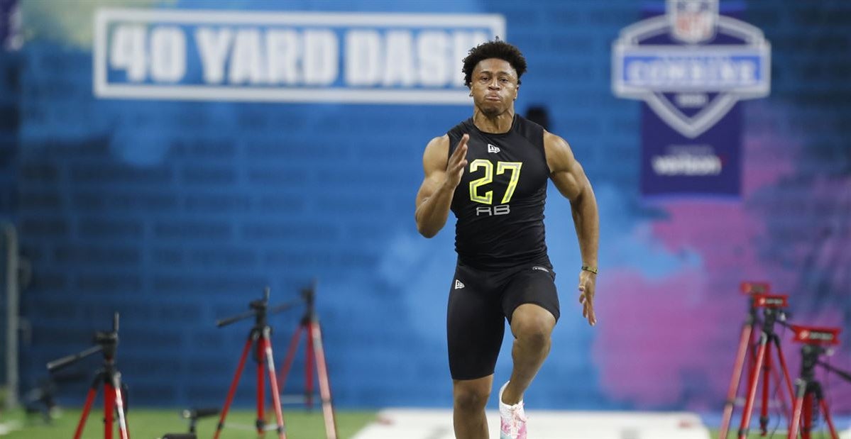 Fastest running backs at the NFL Combine
