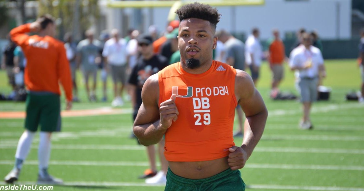 VIDEO CB Corn Elder at Miami Pro Day