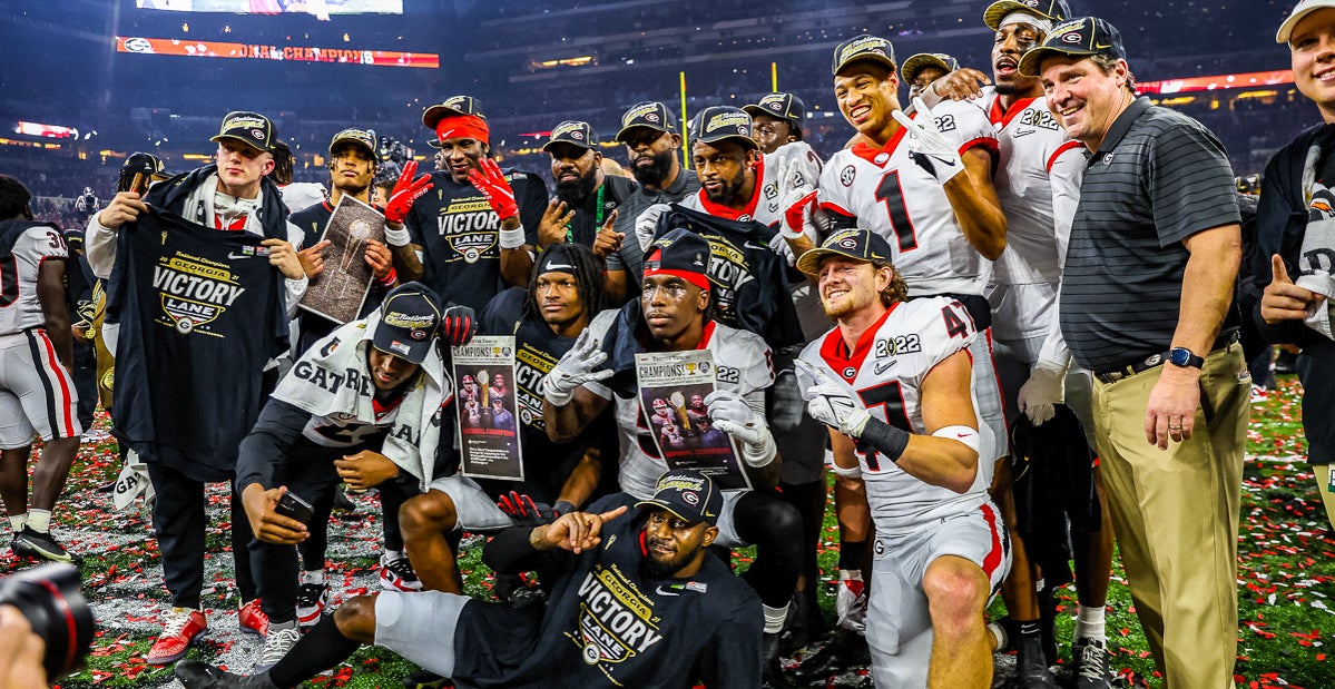 Georgia Bulldogs 2022 football national championship victory