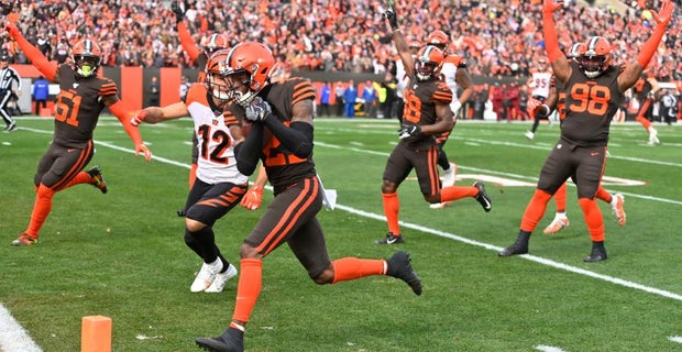 Browns play a great first half vs. Bengals thanks to their defense – Terry  Pluto's Halftime Scribbles 