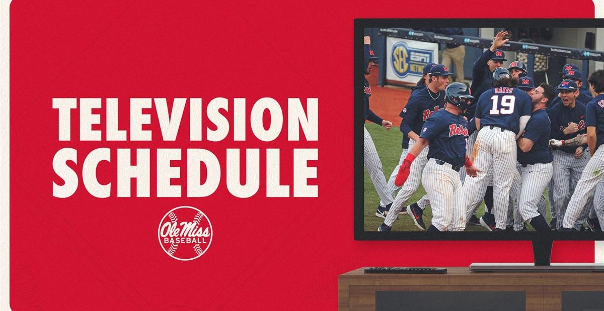 Ole Miss baseball set for 10 nationally televised games this season