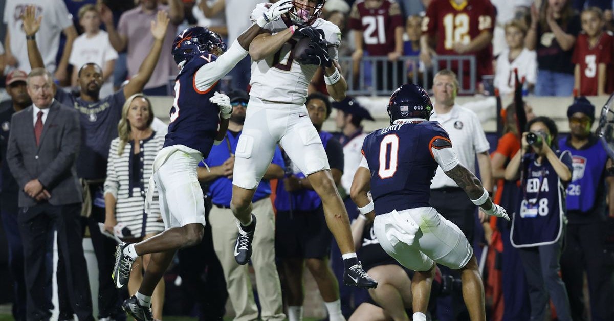 Live Updates: Virginia 46, No 8 Florida State 38 - Overtime/2nd - FINAL