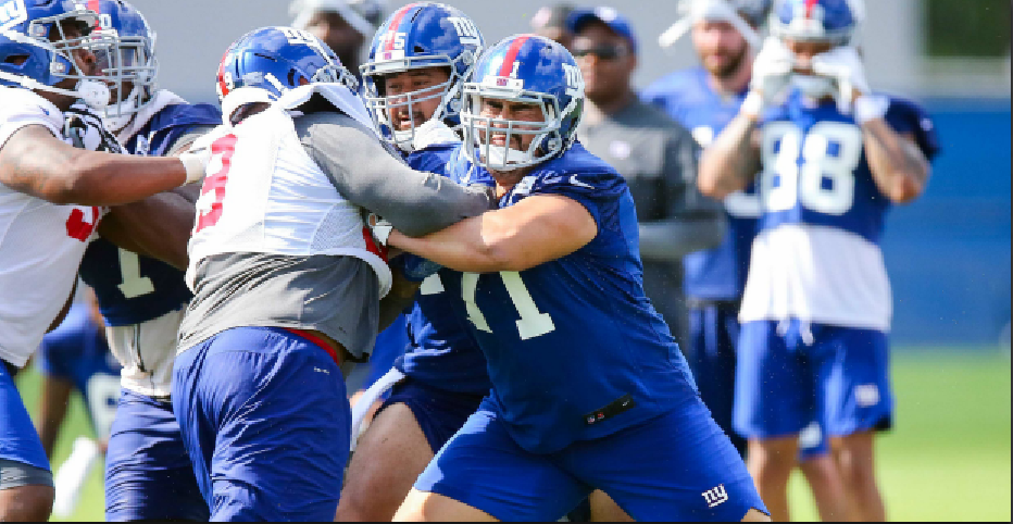 Detroit Lions-New York Giants joint practices, Day 1 