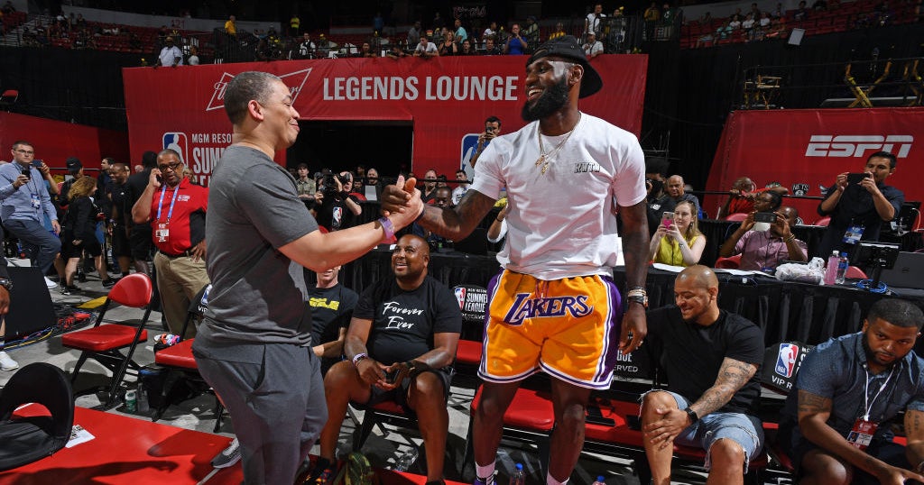 Lebron James Wore 500 Lakers Shorts To Las Vegas Summer League