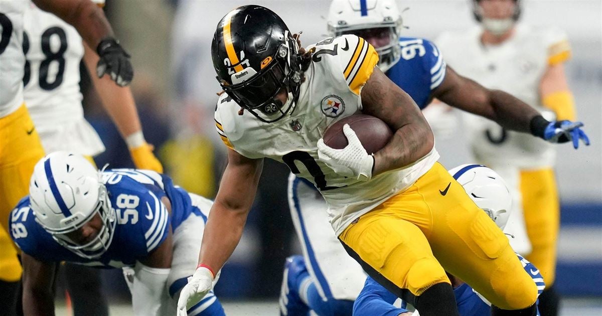 Steelers RB Harris leaves game vs. Colts with abdominal injury