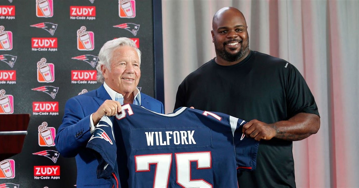 Vince Wilfork to be inducted into New England Patriots Hall of Fame