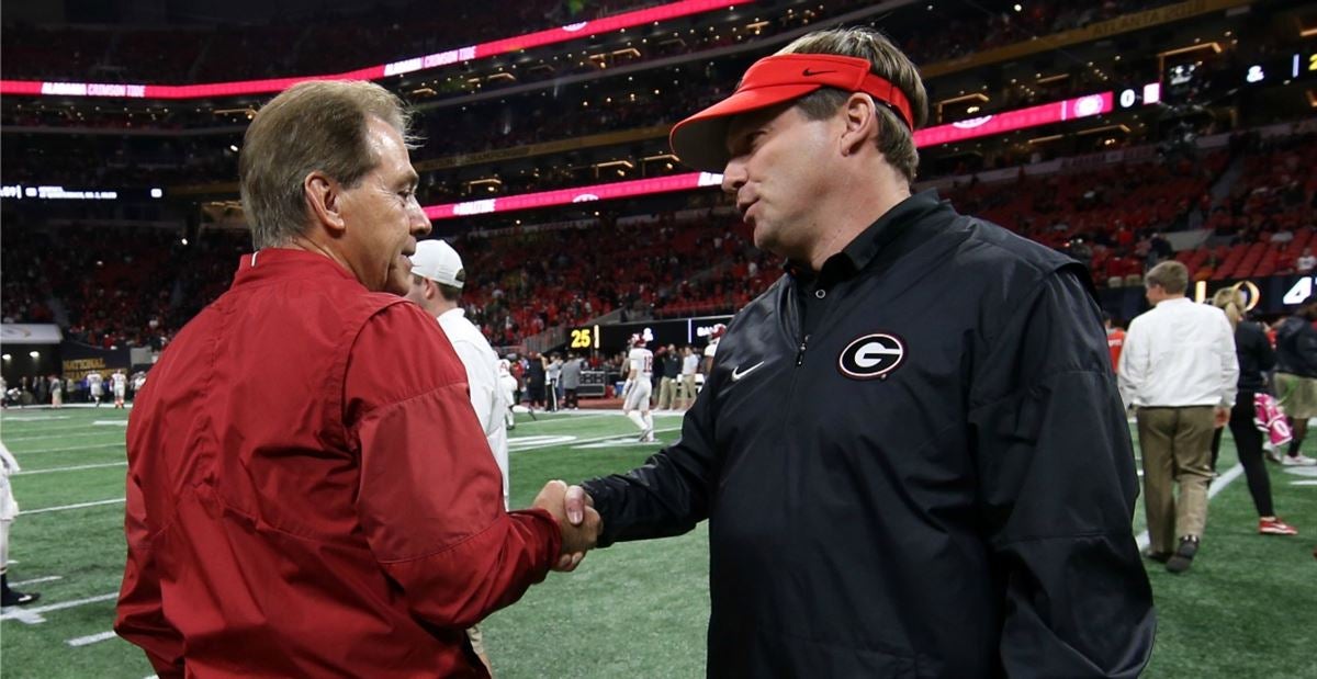 Georgia Bulldogs Football Head Coach Kirby Smart Delivers Speech Following  SEC Championship Loss to Alabama Crimson Tide - Sports Illustrated Georgia  Bulldogs News, Analysis and More