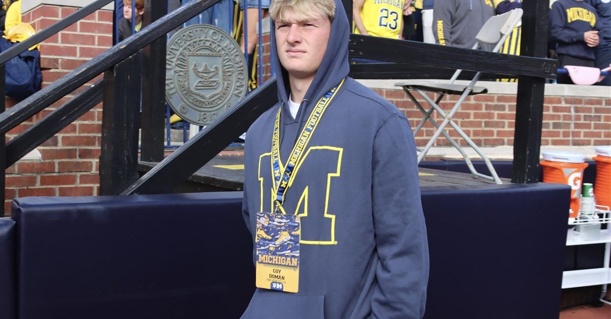 Elite 2029 QB Coy Doman enjoys return trip to Michigan; not worried about offense