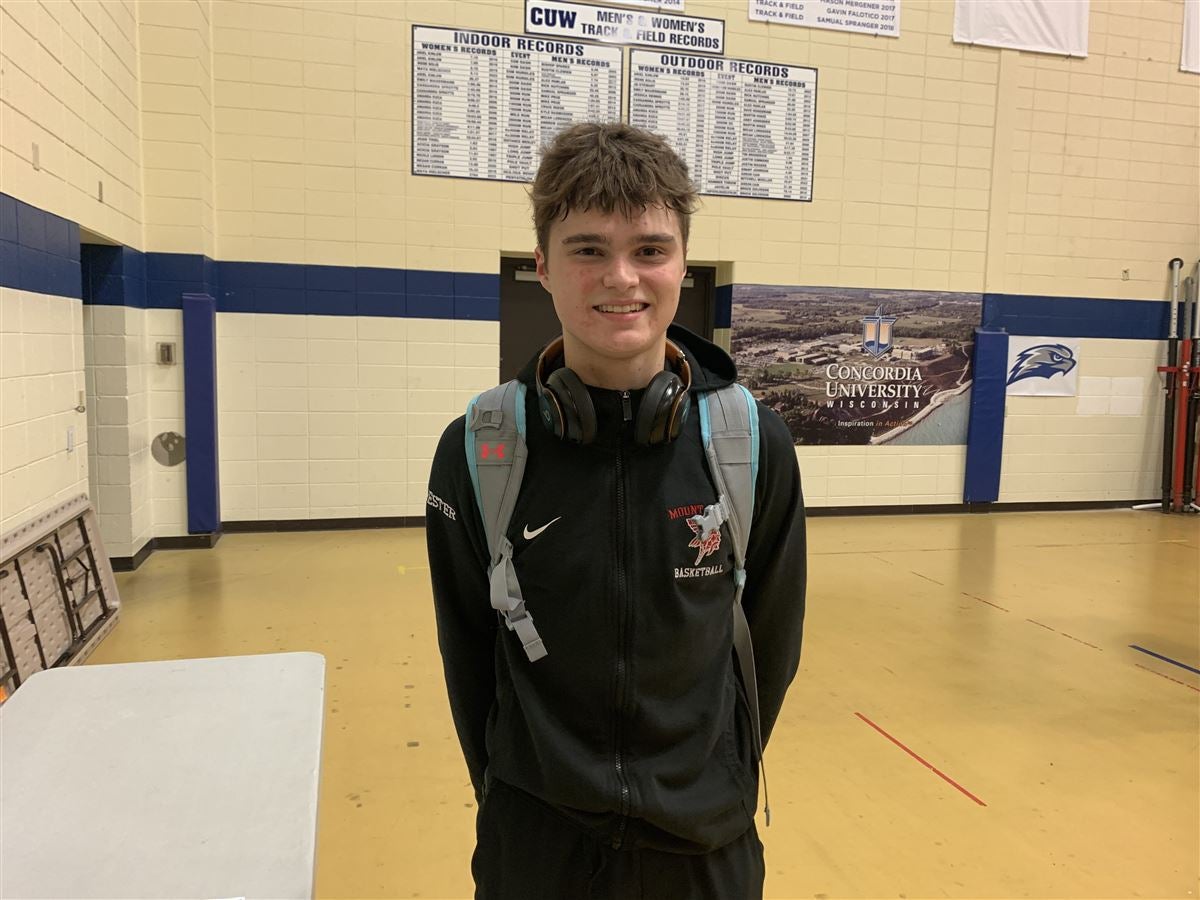 Mount Horeb 2026 standout Josh Manchester discusses Badgers, early