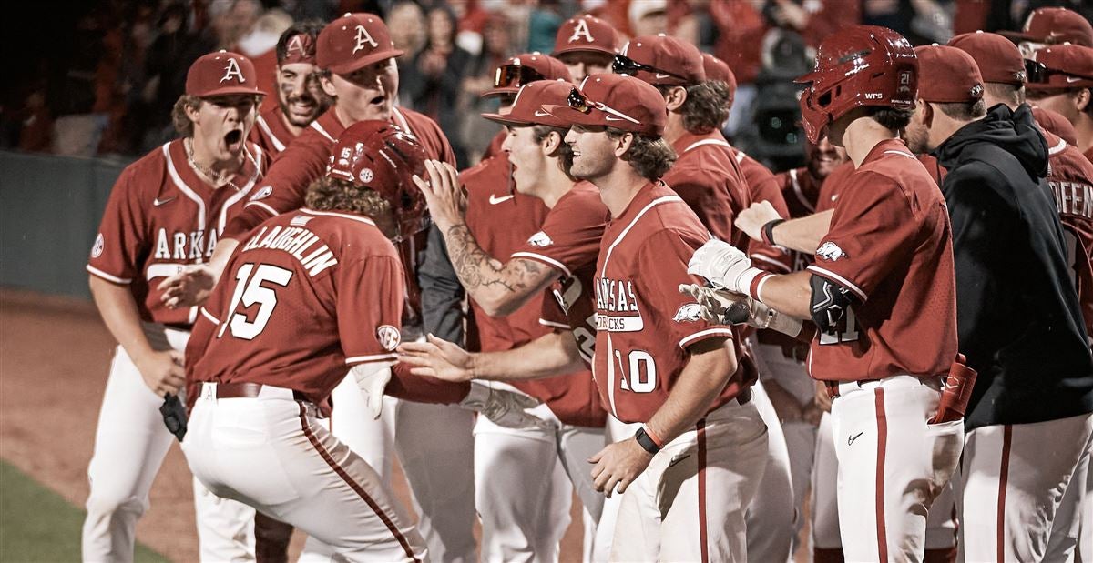 It's all Arkansas now. A - Arkansas Razorback Baseball