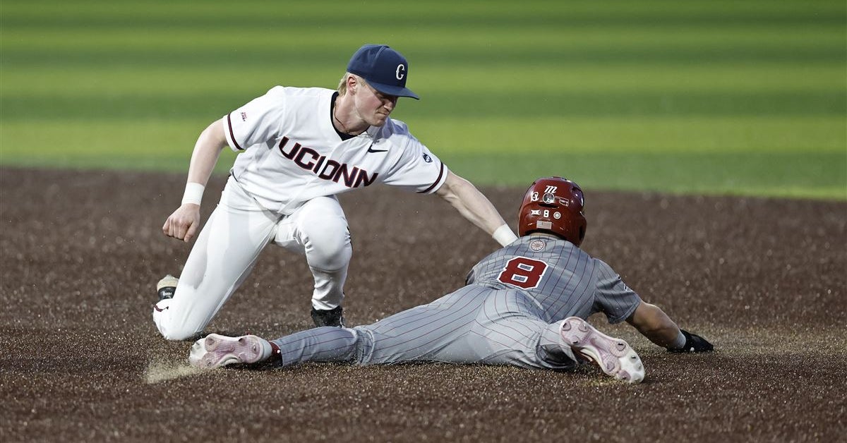 No. 9 Oklahoma’s bats kept quiet in 4-1 loss to UConn in regional ...