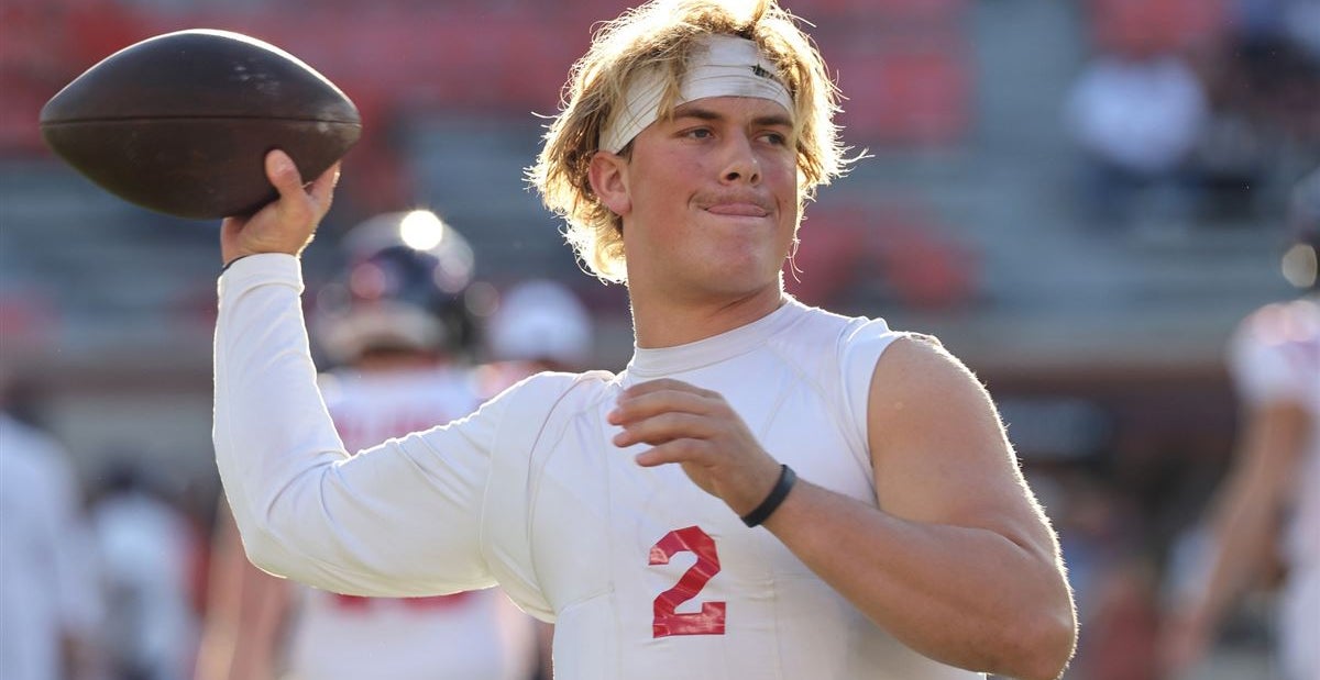 Ole Miss QB Jaxson Dart one of five finalists for Johnny Unitas Golden Arm