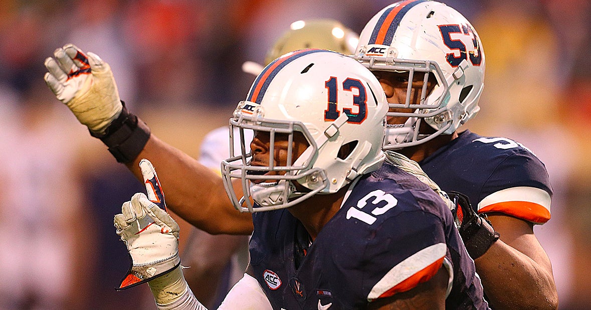 Game Grades UVA's top defensive players vs. Tech