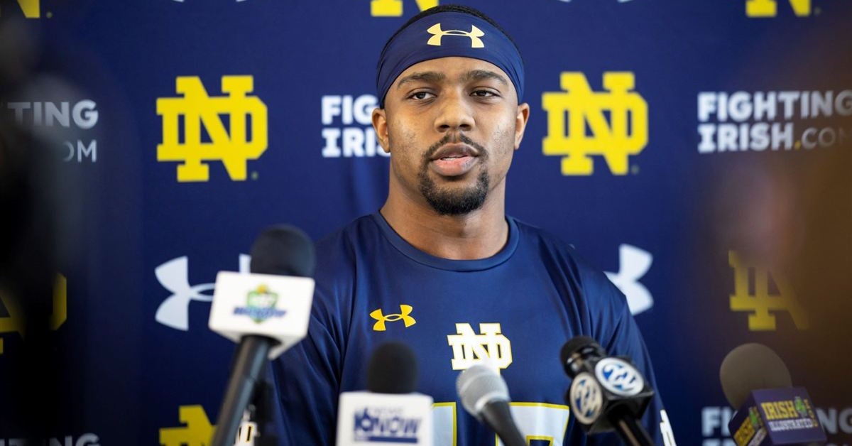 Brayden Raboin Counting Down the Irish – WR-Brayden Robinson