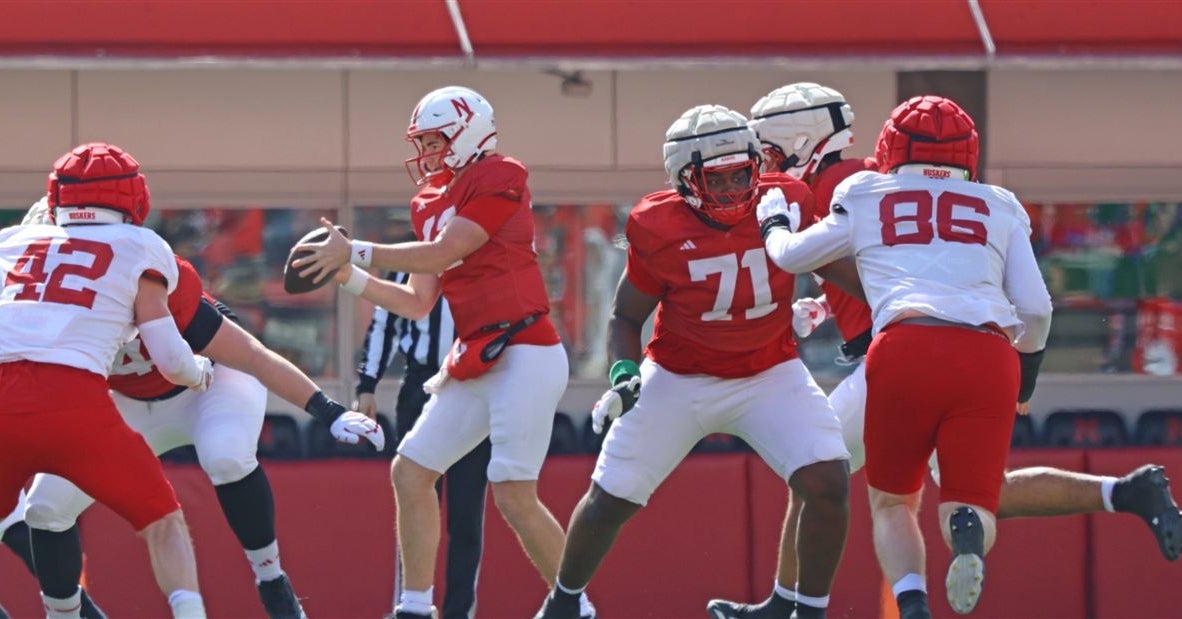 Evans talks young tackle Mpouma's strong spring, bright future