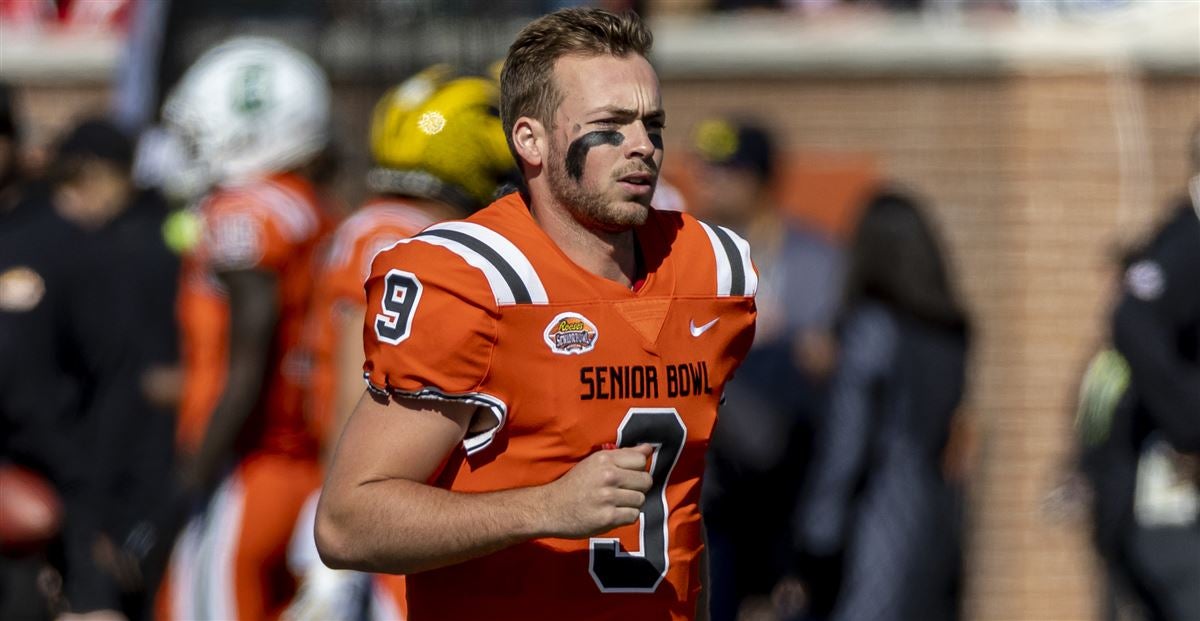 Fresno State Bulldogs QB Jake Haener named 2023 Reese's Senior Bowl MVP