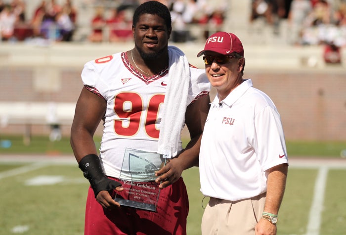 Florida State Eddie Goldman 2015 NFL Draft Profile - Tomahawk Nation