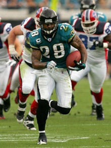 Fred Taylor # 28 Jacksonville Jaguars RB College:Florida