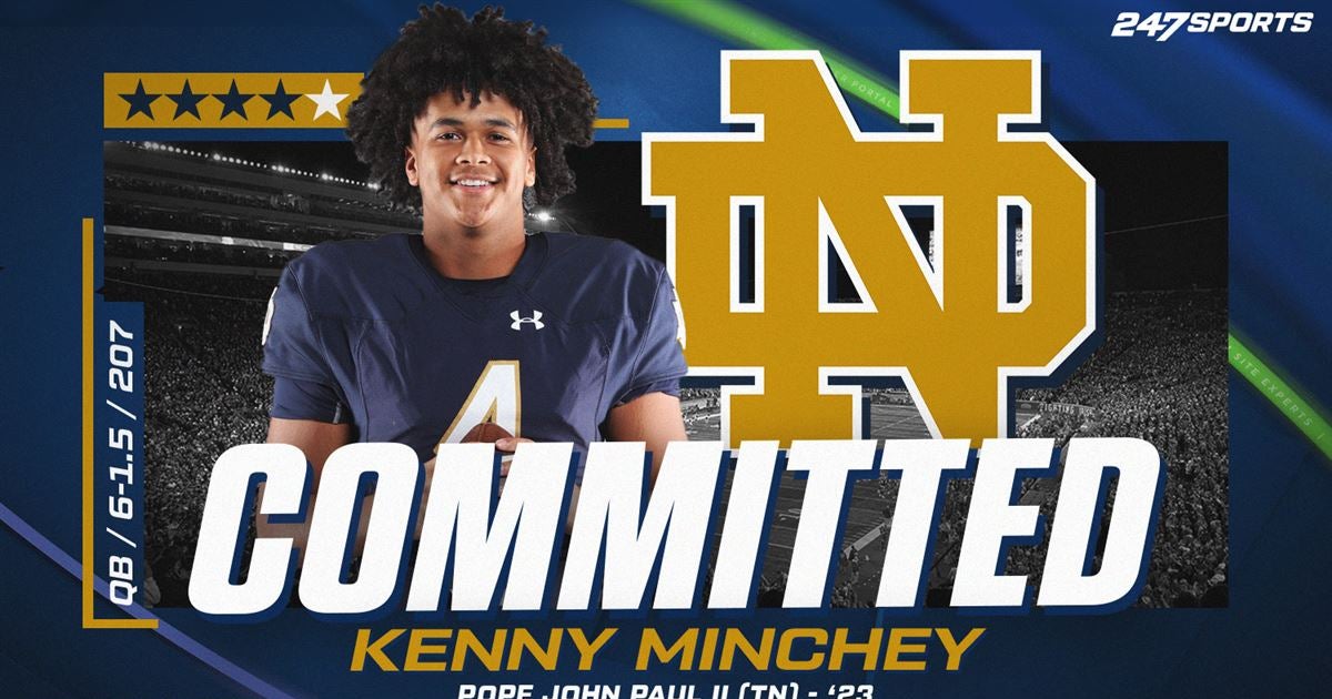 Top247 QB Kenny Minchey commits to Notre Dame