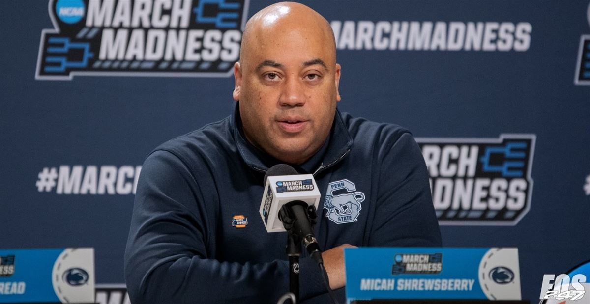 Everything Micah Shrewsberry said after Penn State's season ends in loss to Texas in NCAA Tournament