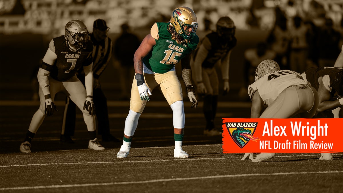 Cleveland Browns select DE Alex Wright from UAB in the 2022 NFL Draft