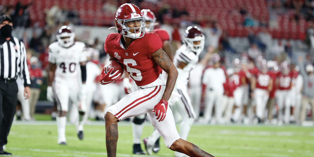 DeVonta Smith Has Big Day In Win Over Mississippi State