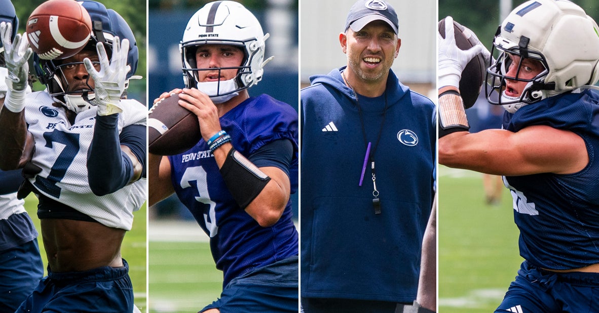 Action from Penn State's second practice of preseason camp 2026