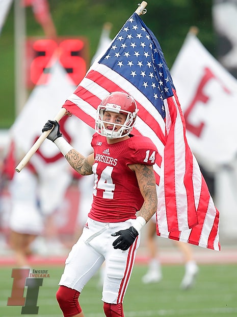 IU receiver Nick Stoner just keeps coming