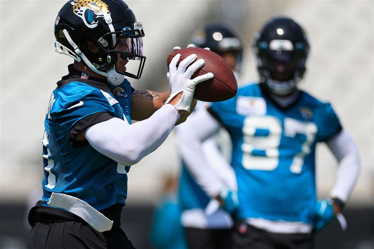 Jacksonville Jaguars wide receiver Parker Washington (11) performs