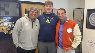 Clemson's haul continues as Top247 OT Carter Scruggs commits
