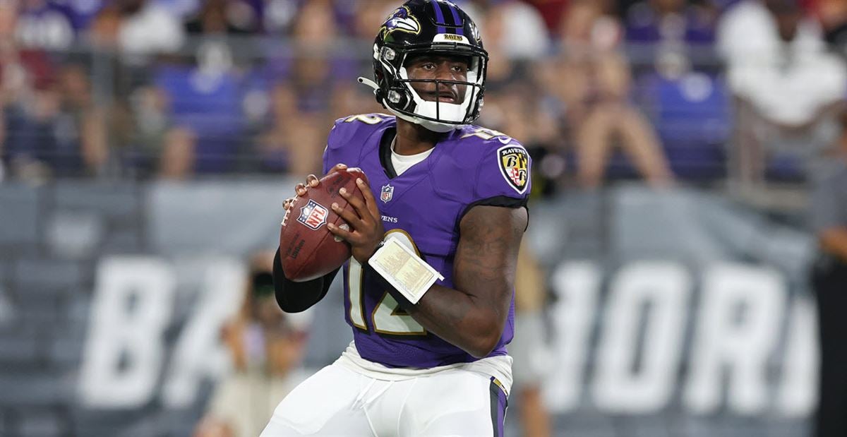 Ravens rookie Anthony Brown to start at QB