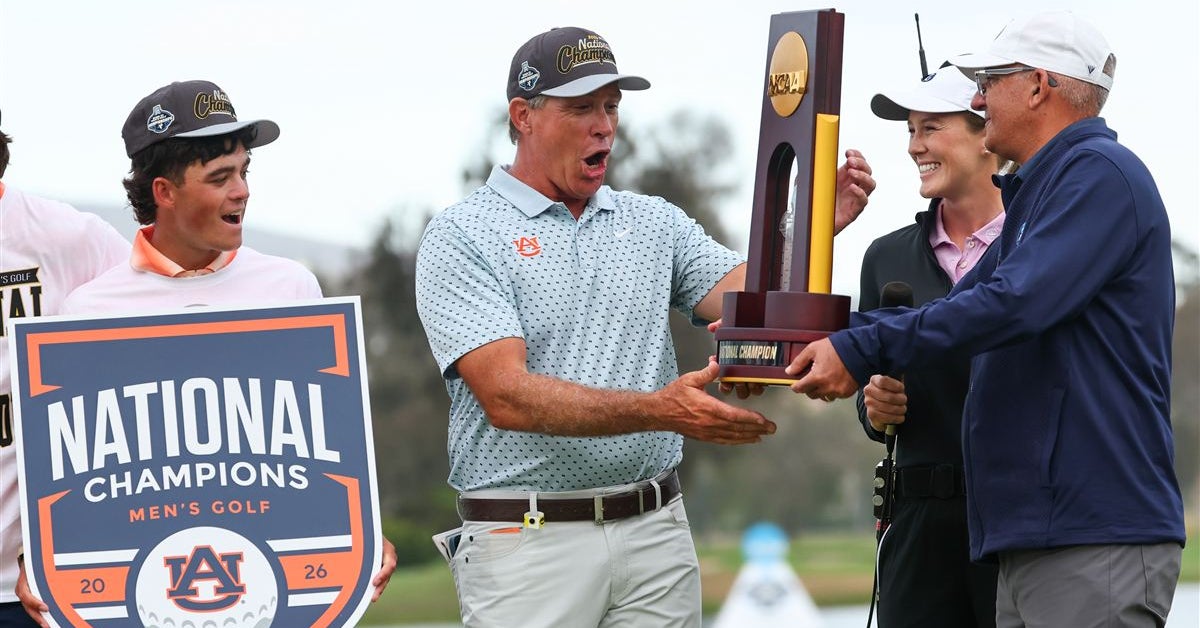 From 'adversity' in the fall to a national title, Clinard reflects on Auburn golf's special year