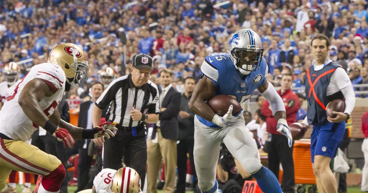 What channel are the Detroit Lions playing on today