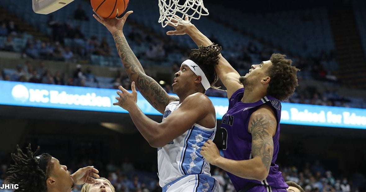 North Carolina's Size Overwhelms Furman North Carolina's Size Overwhelms Furman