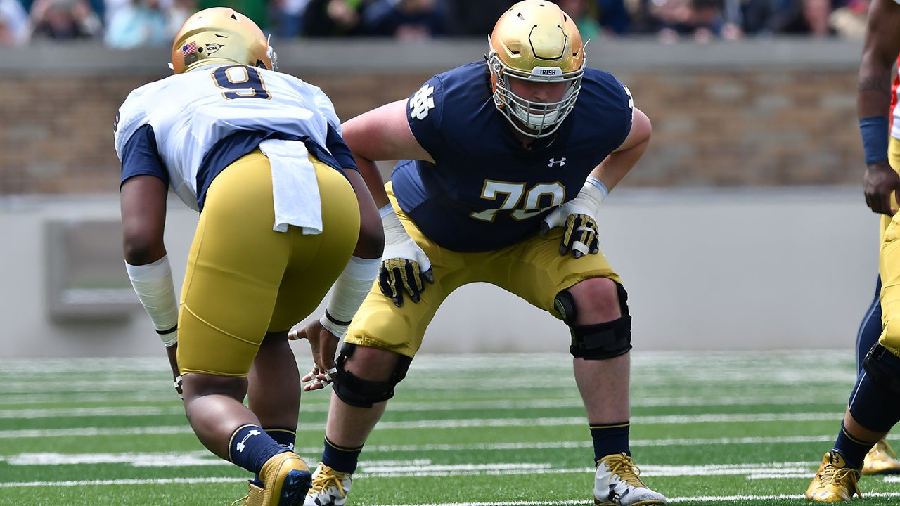 Big Blue View Q&A: New York Giants' Interest in Quenton Nelson, Mike  McGlinchey and Other Irish Players - One Foot Down