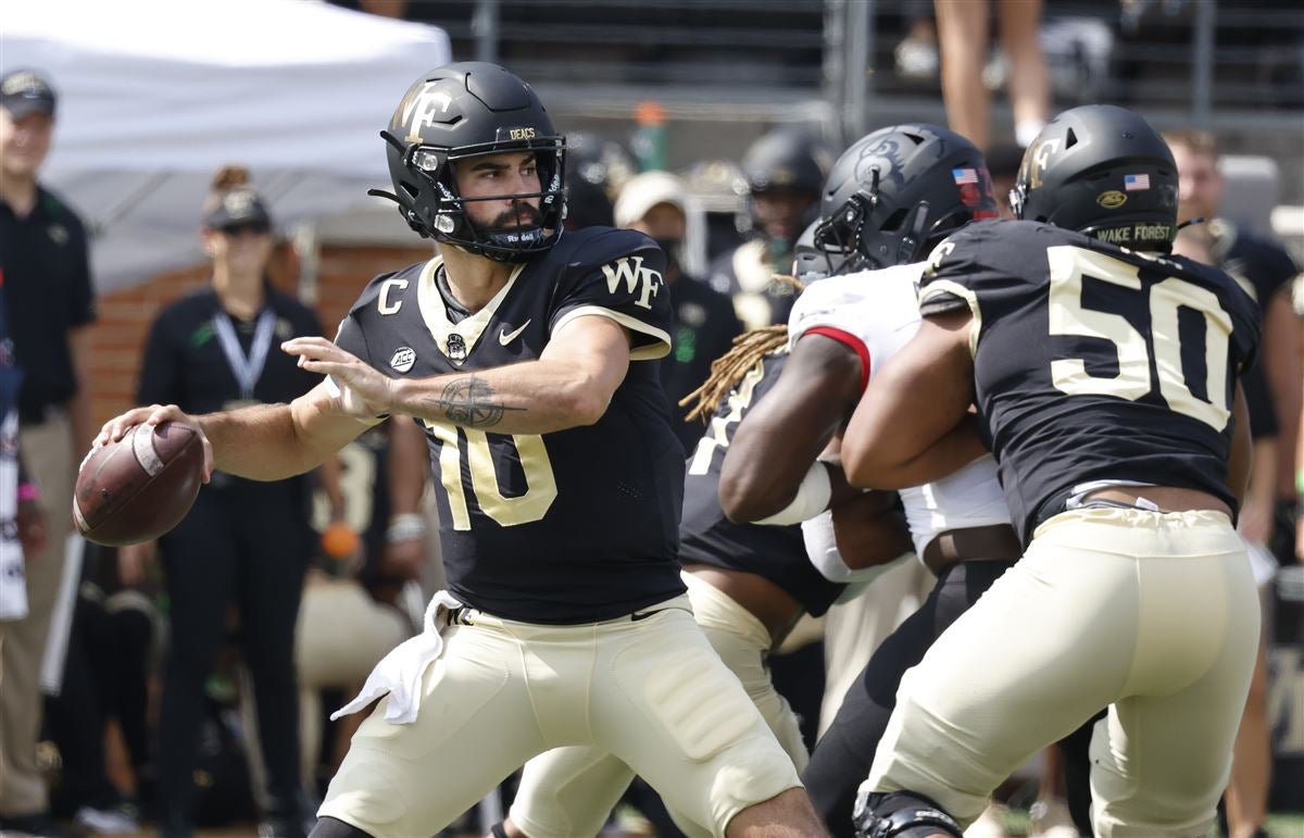 Wake Forest WR Kendall Hinton Highlight Reel - 2019 Season - Stadium