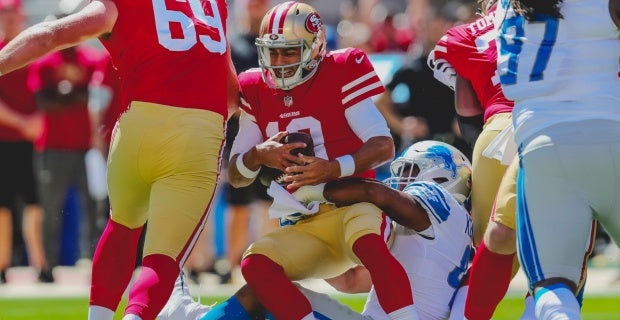 Shoulder surgery reportedly nixed Commanders-49ers Jimmy Garoppolo trade