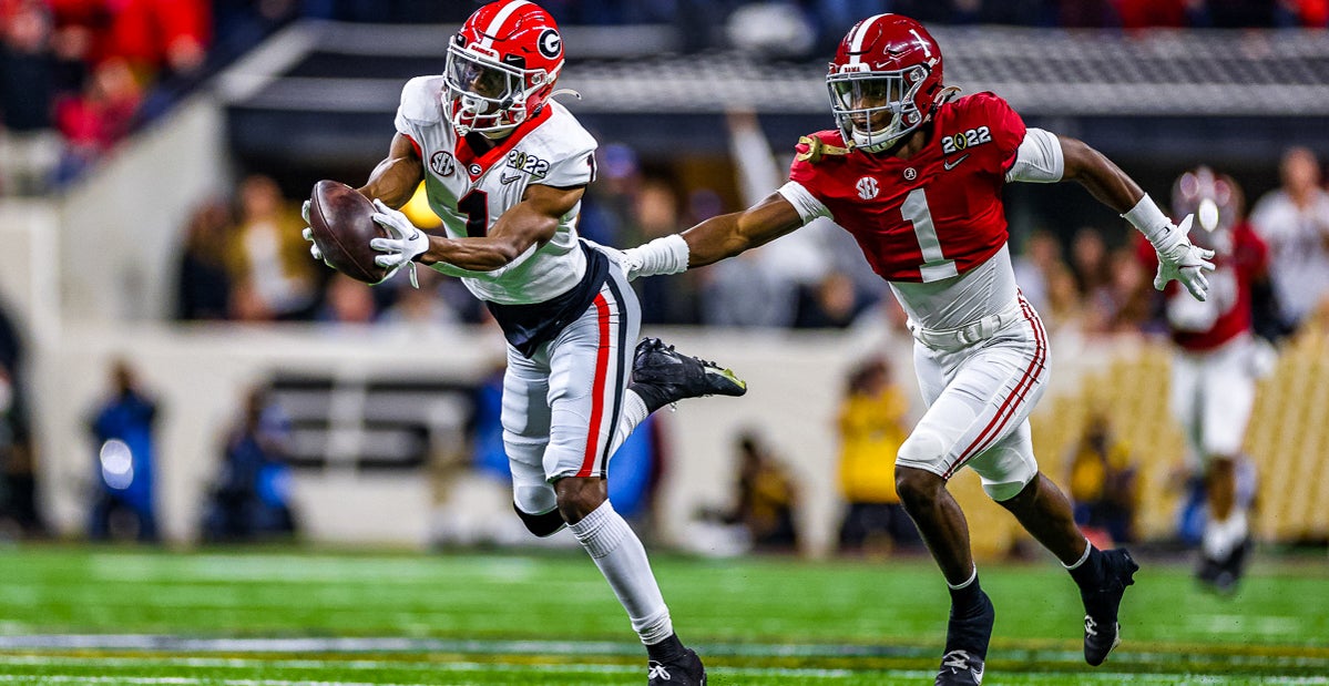 UGA great George Pickens names his top-five wide receivers of all-time 